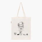 Printed Natural Tote Bag (Shri Arjun Ram Meghwal) - MeraKapda
