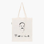 Printed Natural Tote Bag (Shri Arun Kumar Sagar) - MeraKapda