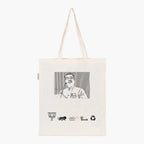 Printed Natural Tote Bag (Shri Ashish Dubey) - MeraKapda