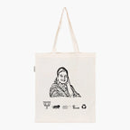 Printed Natural Tote Bag (Smt Himadri Singh) - MeraKapda