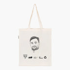 Printed Natural Tote Bag (Dr Bhola Singh) - MeraKapda