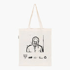 Printed Natural Tote Bag (Shri Bhupender Yadav) - MeraKapda
