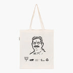 Printed Natural Tote Bag (Shri C Krishnakumar) - MeraKapda