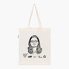 Printed Natural Tote Bag (Smt Rekha Verma) - MeraKapda
