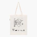 Printed Natural Tote Bag (Shri CP Joshi) - MeraKapda