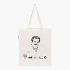 Printed Natural Tote Bag (Shri CR Patil) - MeraKapda