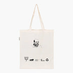 Printed Natural Tote Bag (Amit shah) - MeraKapda