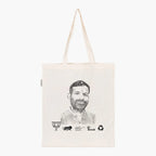 Printed Natural Tote Bag (Shri RK Singh Patel) - MeraKapda