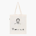 Printed Natural Tote Bag (Shri G Kishan Reddy) - MeraKapda