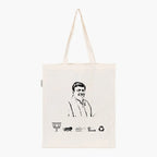 Printed Natural Tote Bag (Shri Ganesh Singh) - MeraKapda