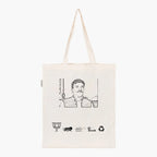 Printed Natural Tote Bag (Shri Ghanshyam Lodhi) - MeraKapda