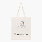 Printed Natural Tote Bag (Shri Gyaneshwar Patil) - MeraKapda