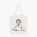 Printed Natural Tote Bag (Shri Jagannath Sarkar) - MeraKapda