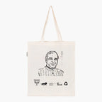 Printed Natural Tote Bag (Shri Jagdambika Pal) - MeraKapda