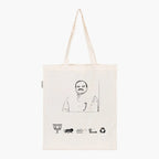 Printed Natural Tote Bag (Shri Jai Prakash Rawat) - MeraKapda