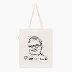 Printed Natural Tote Bag (Shri Janardan Mishra) - MeraKapda