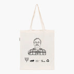 Printed Natural Tote Bag (Dr Nirmal Kumar Saha) - MeraKapda