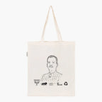 Printed Natural Tote Bag (Shri Manoj Tigga) - MeraKapda
