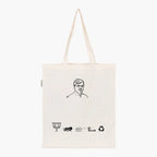 Printed Natural Tote Bag (Shri Mansukhbhai Mandaviya) - MeraKapda