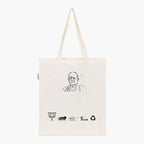 Printed Natural Tote Bag (Shri Mansukhbhai Vasava) - MeraKapda