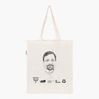 Printed Natural Tote Bag (Shri Mukesh Rajput) - MeraKapda