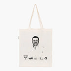 Printed Natural Tote Bag (Shri Nishikant Dubey) - MeraKapda