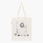 Printed Natural Tote Bag (Shri Nisith Pramanik) - MeraKapda