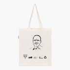 Printed Natural Tote Bag (Shri Parameshvar Lal Saini) - MeraKapda