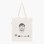 Printed Natural Tote Bag (Shri Praveen Kumar Nishad) - MeraKapda