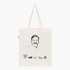 Printed Natural Tote Bag (Shri Raj Kumar Chahar) - MeraKapda