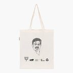 Printed Natural Tote Bag (Ajay Kumar Mishra) - MeraKapda