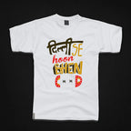 Round Neck T-Shirt - delhi-se-hu-T - MeraKapda