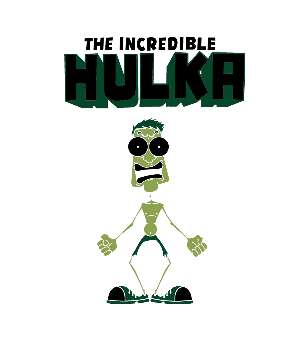 Round Neck T-Shirt - incredible-hulk-T - MeraKapda