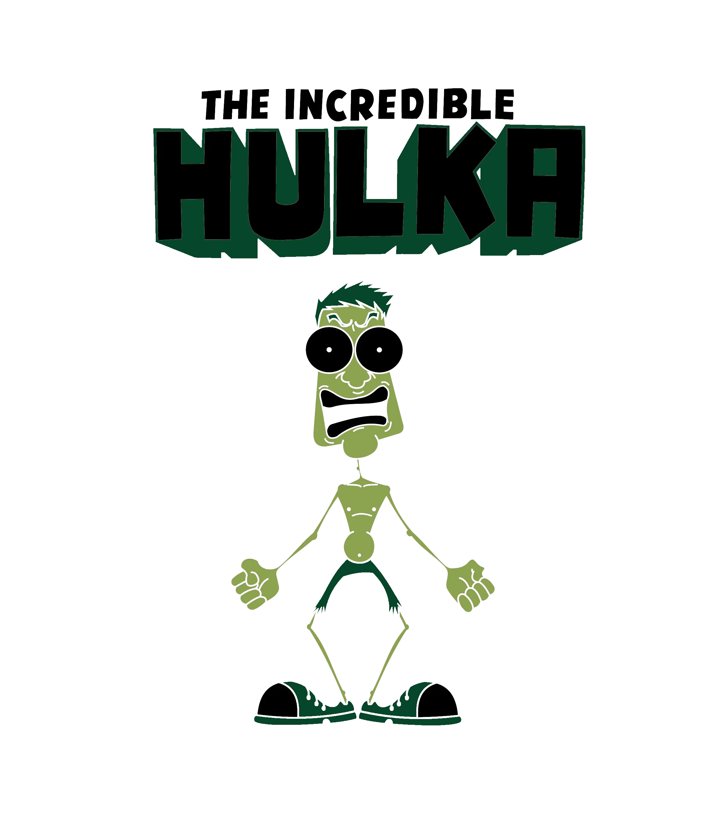 Round Neck T-Shirt - incredible-hulk-T - MeraKapda