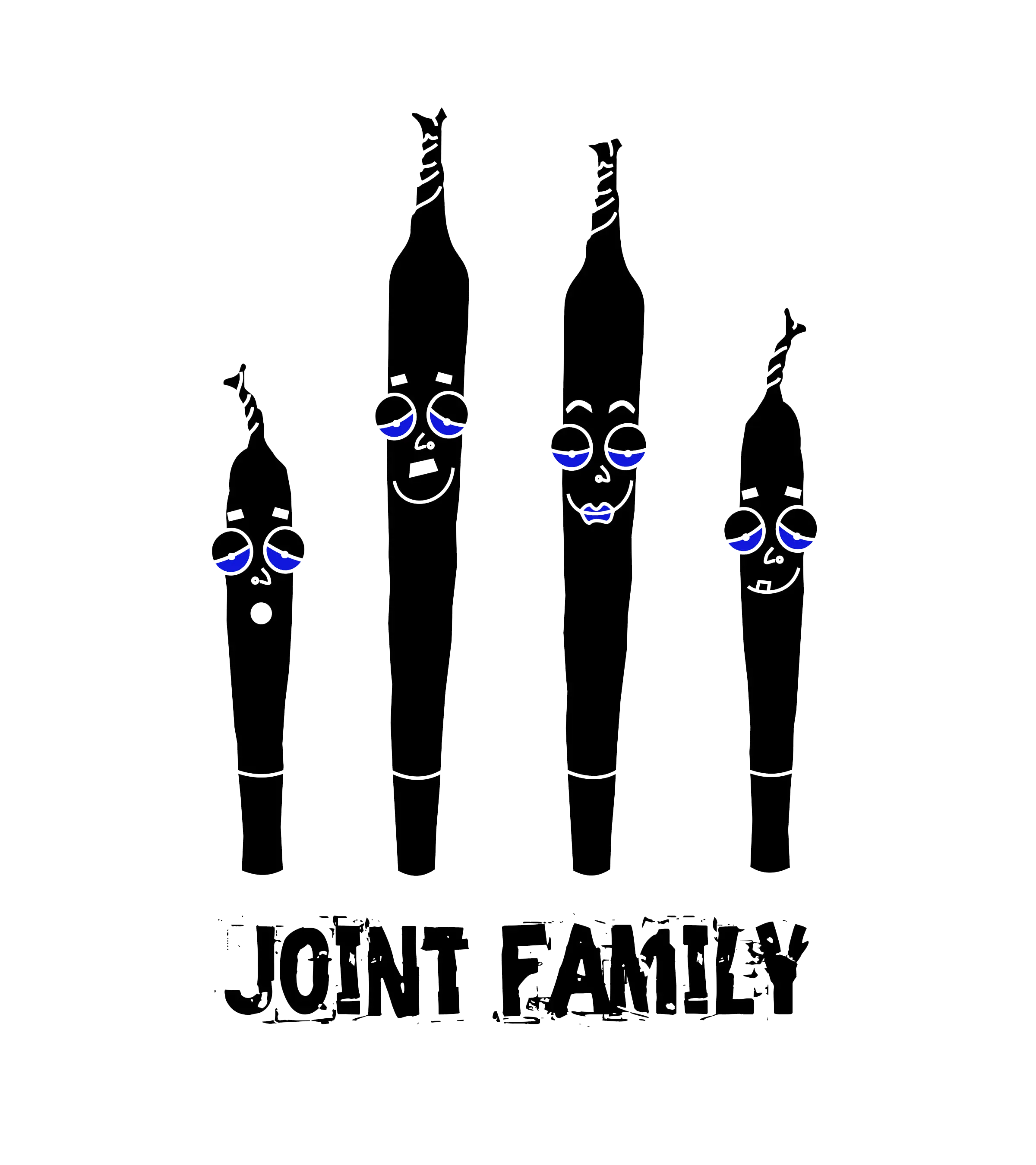 Round Neck T-Shirt - joint-family-T - MeraKapda