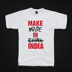 Round Neck T-Shirt - make-in-india-T - MeraKapda