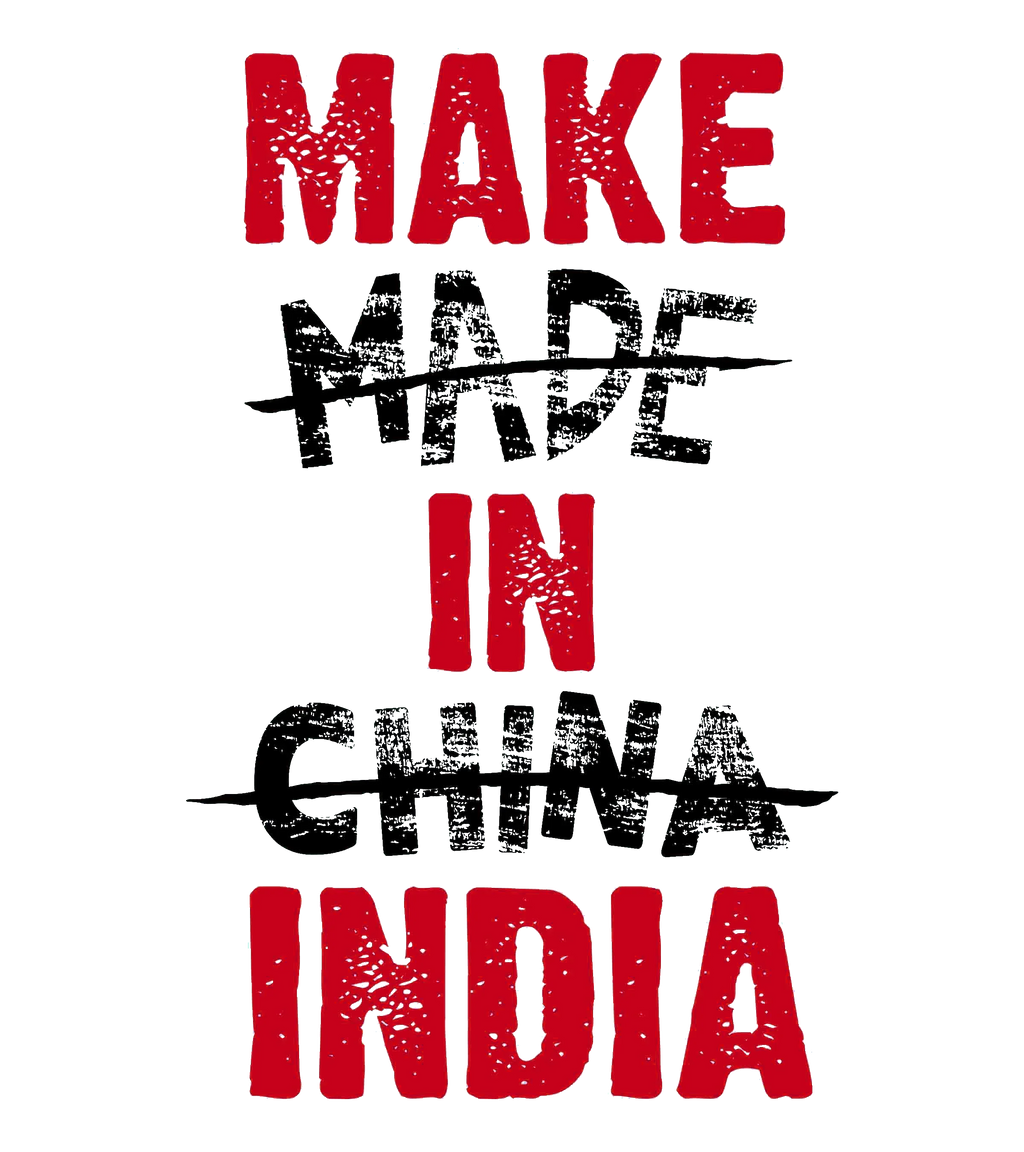 Round Neck T-Shirt - make-in-india-T - MeraKapda