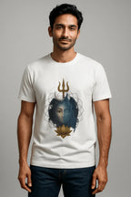Shiv Shakti Celestial Union T-Shirt – Divine Balance Series (White) - MeraKapda