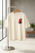 The Anatomy of Rhythm T-shirt on Boutique Stand